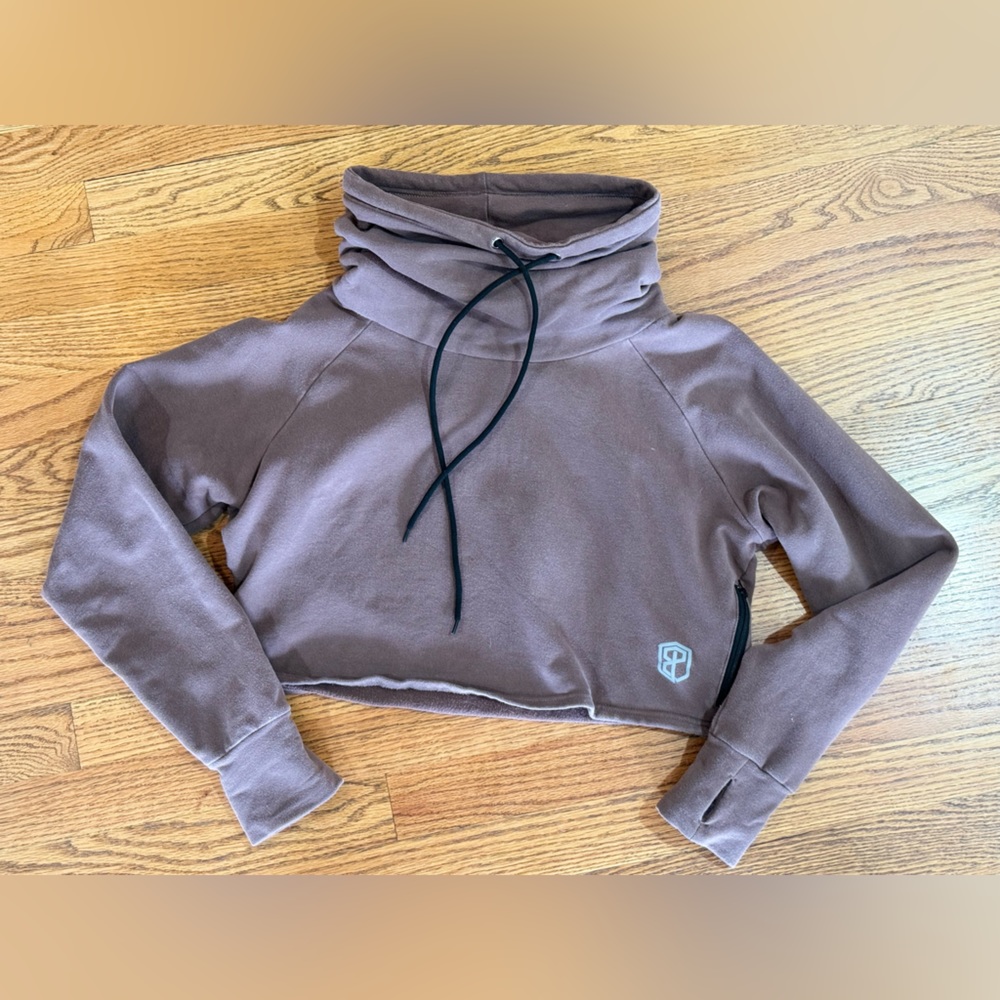 Born Primitive mock neck cropped sweatshirt size S